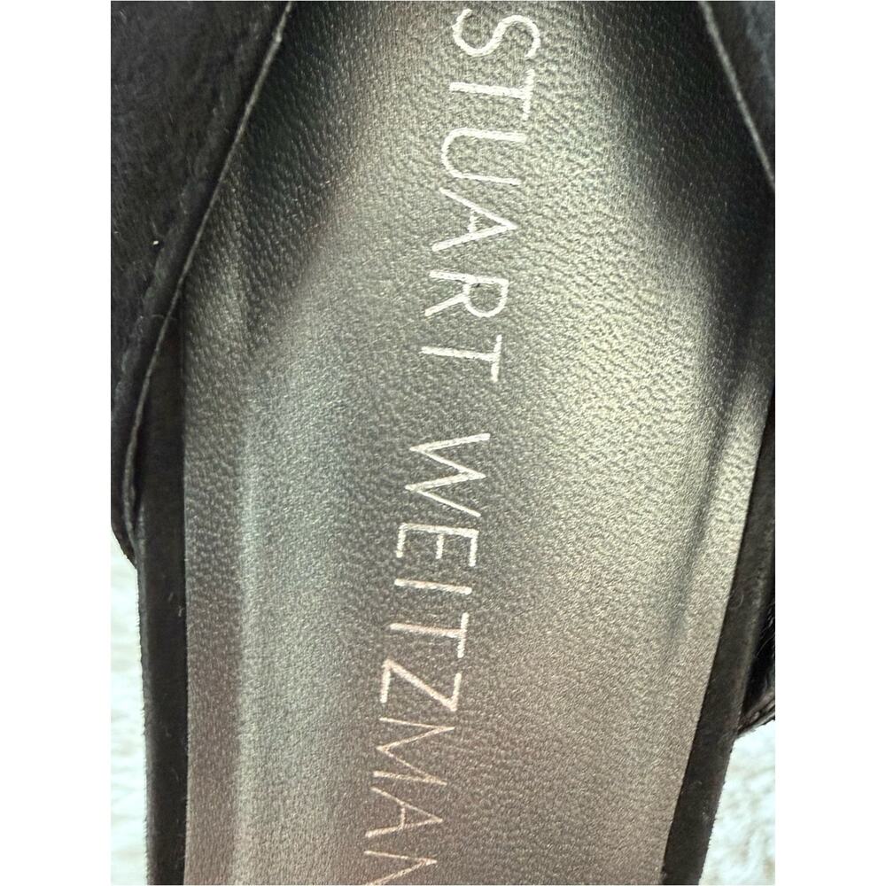 Stuart Weitzman women suede high heel sandals size 8.5 US - Picture 2 of 11